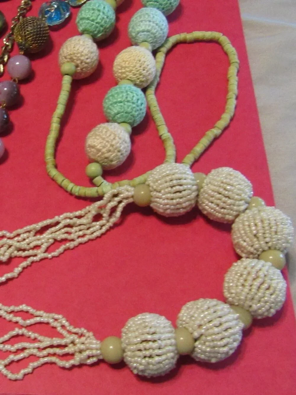 Chunkiest CHUNK STATEMENT NECKLACES, Lot of 6